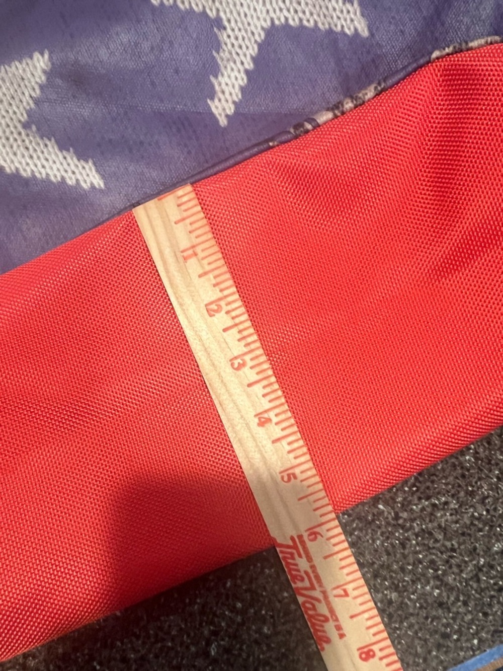George Gina & Lucy ‘Big Star’ Purple Canvas Handbag - Bright Pink Star Applique - Picture 14 of 16